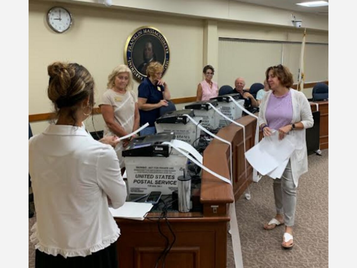 Town of Franklin voting machines pass processing test on Wednesday