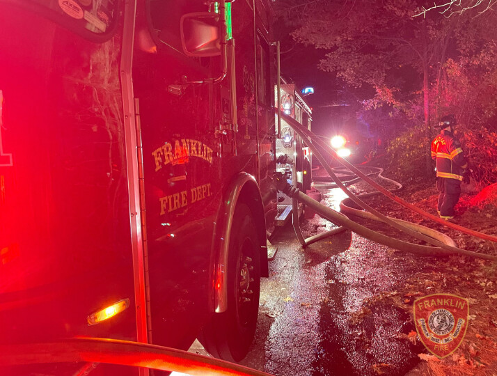 Birch Street Fire Contained Early Monday | Franklin Observer