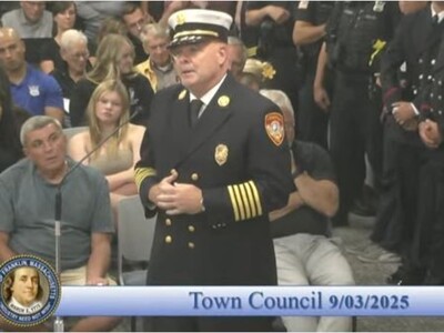 Franklin Retires Fire Chief, Votes in New One