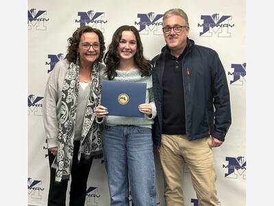 MHS Senior Receives Superintendent's Award for Academic Excellence
