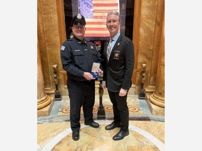 County Sheriff Announced Honored Officer