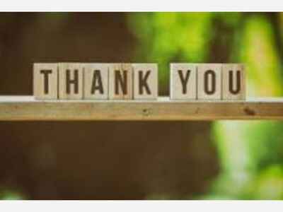 LETTER: Thank You Franklin