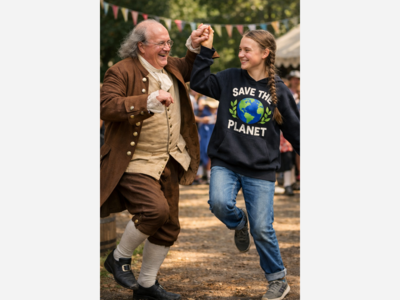 Ben and Greta BFFs?  Harvard Author Sees Franklin as First Climate Scientist