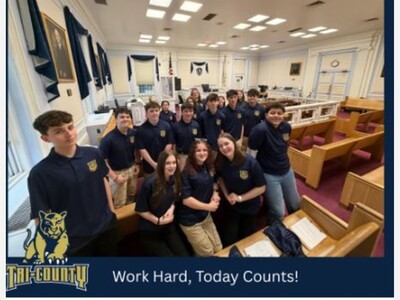 Voc Students Learn at Wrentham District Court