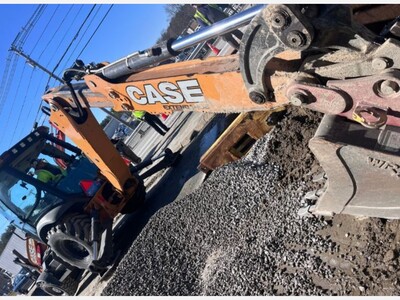 Water Main Break Successfully Repaired.