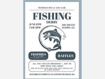 Rod & Gun Club Holding Fishing Derby on June 6th
