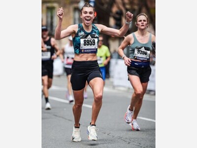 Another Marathon for Awarded Tri-County Graduate