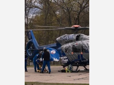 Medway 10-year-old Medflighted to Worcester