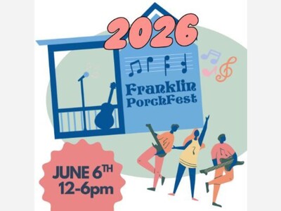 Franklin PorchFest 2026 – This Saturday, June 6th, from 12 PM to 6 PM!
