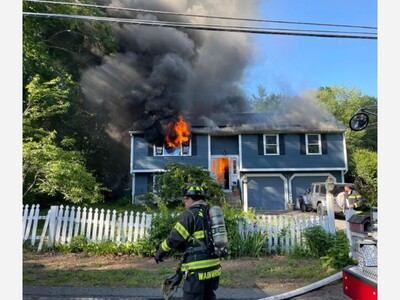 Wednesday Fire in Franklin Goes to 3 Alarms
