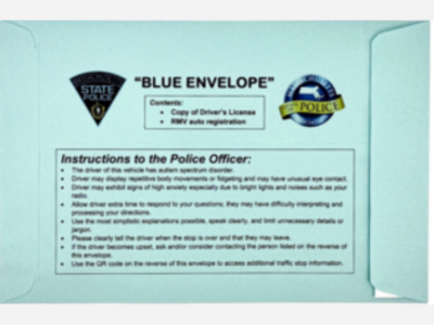 Blue Envelope Program to Improve Autism Interactions
