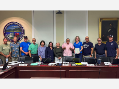 Select Board Recognizes Work of Medway Food Pantry