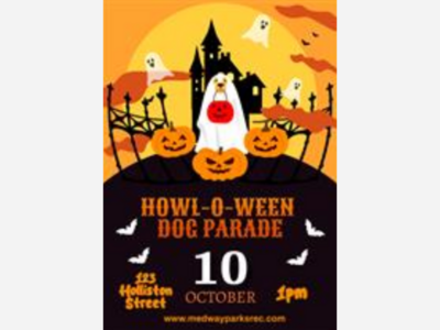 Medway Plans 4th Howl-o-Ween Dog Parade