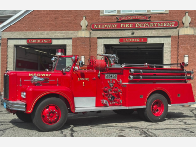ICYMI: Historic Medway Fire Engine is Back