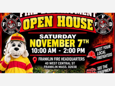 Franklin Fire Schedules Nov 7 Open House