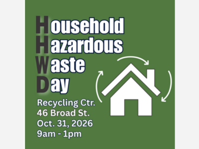 Medway Hazardous Waste Day 10/31