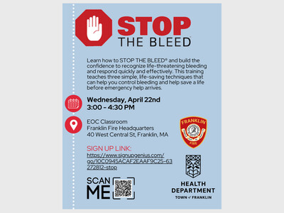 FREE Stop the Bleed Class