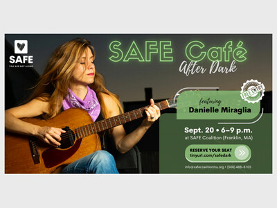 Free Concert with Danielle Miraglia at SAFE Cafe after Dark 