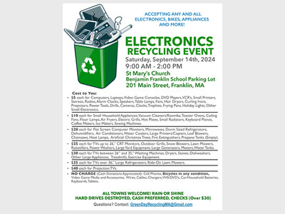 Electronics Recycling Event