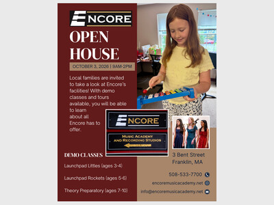 Encore Music Academy Open House