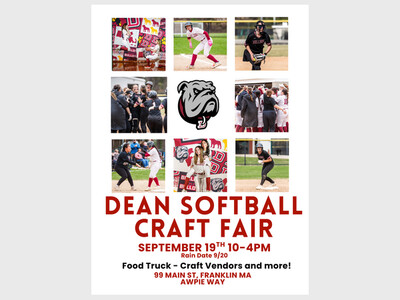 Dean College Softball Craft Fair