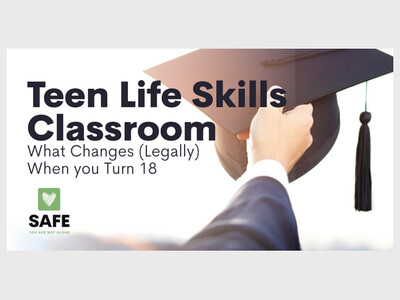 Teen Life Skills Class: What Changes (Legally) When you Turn 18 