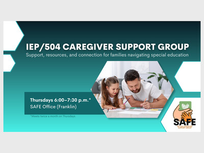 IEP/504 Caregiver Support Group